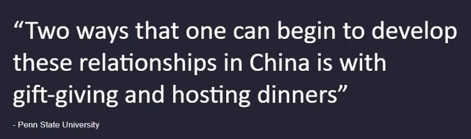 a saying about developing relationships with Chinese suppliers for your amazon store
