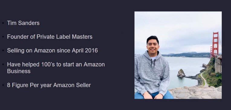 who is tim sanders and private label masters?