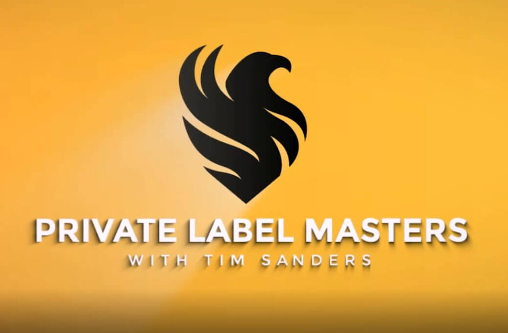 what is private label masters with Tim Sanders logo